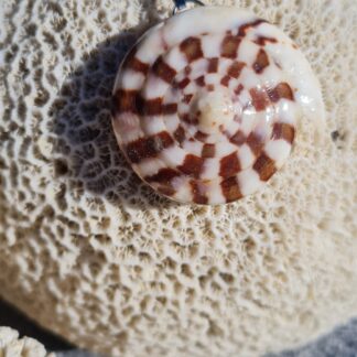 Pendentif "Spiralé Noisette"