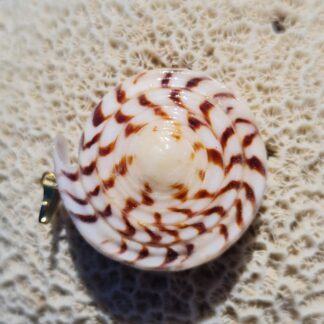 Pendentif "Blanc Canelle"