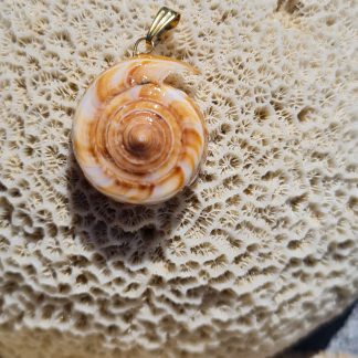 Pendentif « Spirale Terre de Feu »
