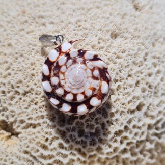 Pendentif « Spirale Chocolat »