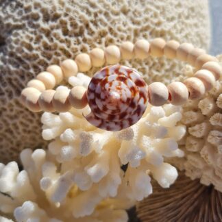 Bracelet "Spiralé Noisette"