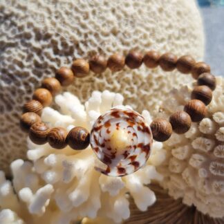 Bracelet "Spiralé brun "