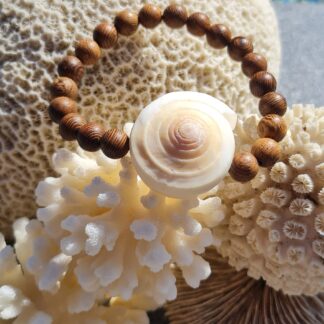 Bracelet "Blanc Écume "